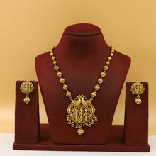 Designer Temple Pendant Set 18329-28