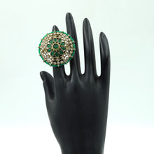 Antique Gold Finish Ring 4005-28