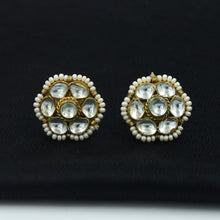 Peach Pearl Necklace Set 13314-0284