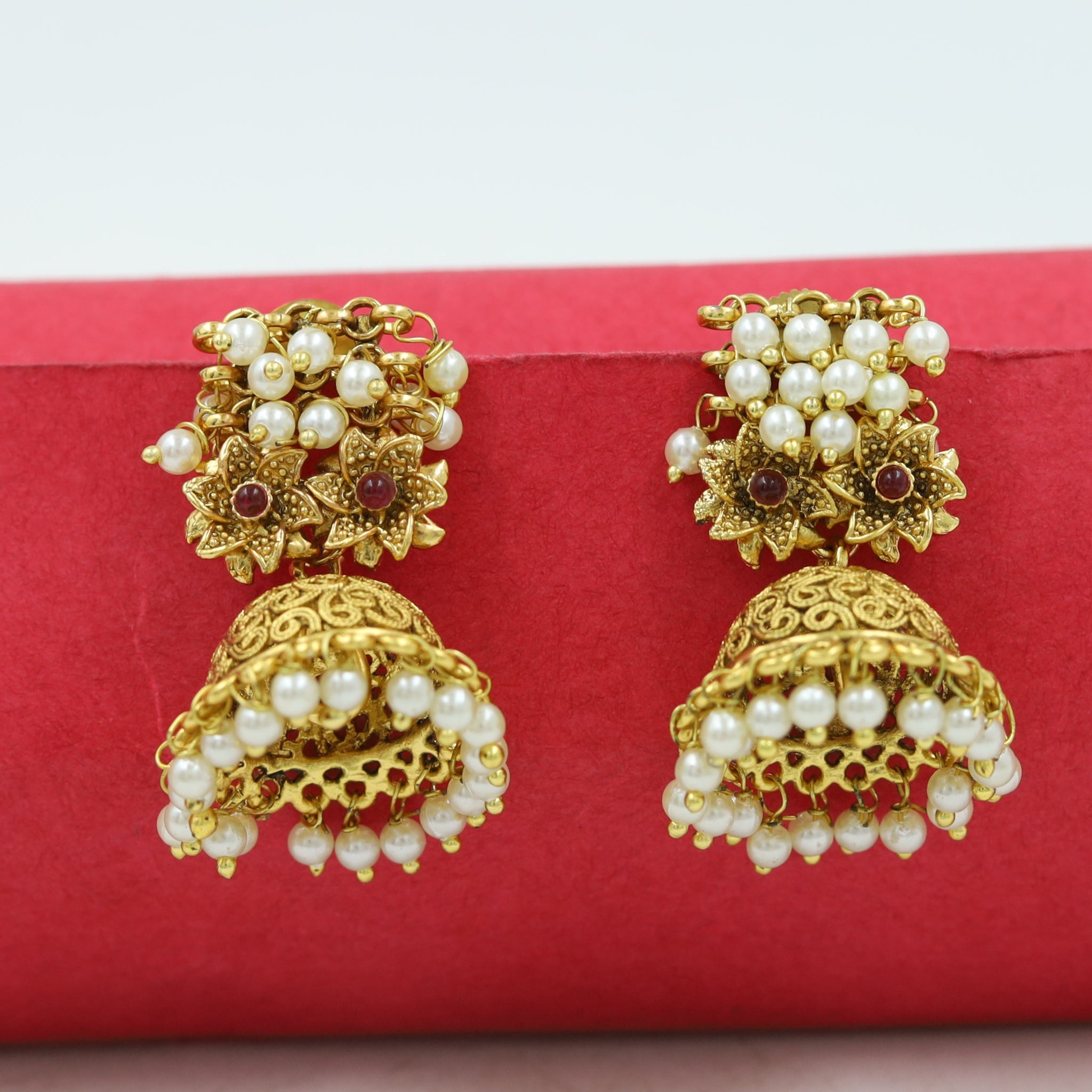 Jhumki Antique Earring 13471-100