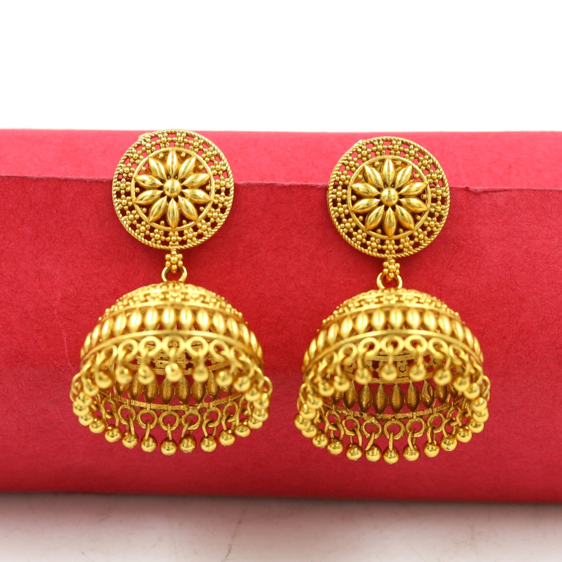 Gold Plated Jhumki 16685-33