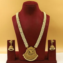 Long Neck Temple Necklace Set 15536-28