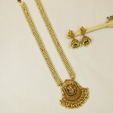 Long Neck Temple Necklace Set 15536-28
