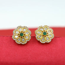 Tops/Studs Kundan Earring 14265-100