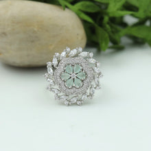 Zircon/AD Adjustable Ring 4119-69