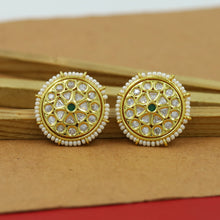 Tops/Studs Kundan Earring 12302-28