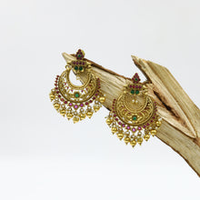 Chandbali Antique Earring 6562-28