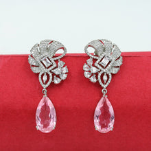 Silver Polish Zircon/AD Earring 6694-69