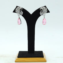 Silver Polish Zircon/AD Earring 6694-69