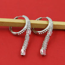 Danglers Zircon/AD Earring 12567-28