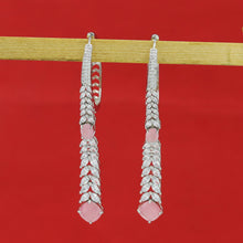 Danglers Zircon/AD Earring 12567-28