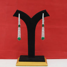 Danglers Zircon/AD Earring 12567-28