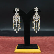 Round Neck Zircon/AD Necklace Set 11901-69