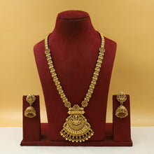 Long Neck Temple Necklace Set 18459-28