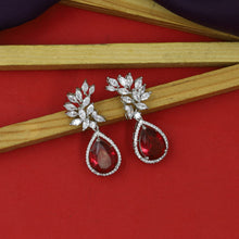 Light Zircon/AD Earring 15367-69