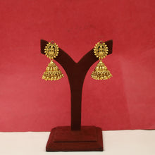 Long Neck Temple Necklace Set 18143-1