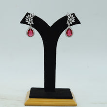 Light Zircon/AD Earring 15367-69