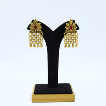 Designer Ruby Green Antique Finish Choker Set 16739-3887