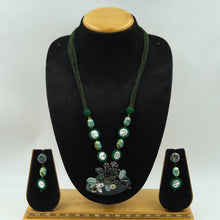 Green Designer Pendant Set