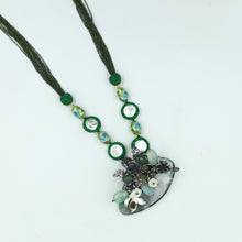 Green Designer Pendant Set