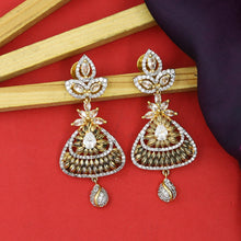 Zircon/AD Antique Polish Earring 13442-100