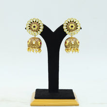 Ruby Meenakari Kundan Jhumki Earring 8874-2952