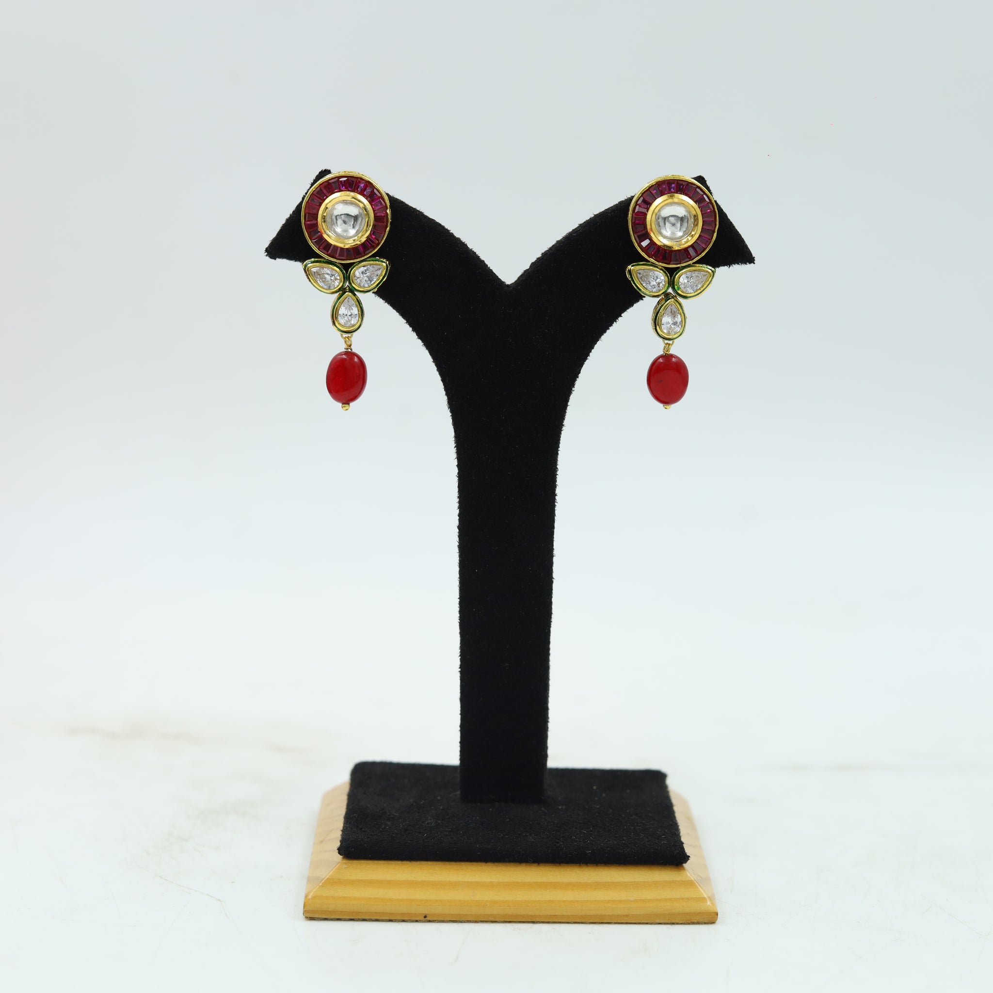 Light Earring Polki Earring 15180-100