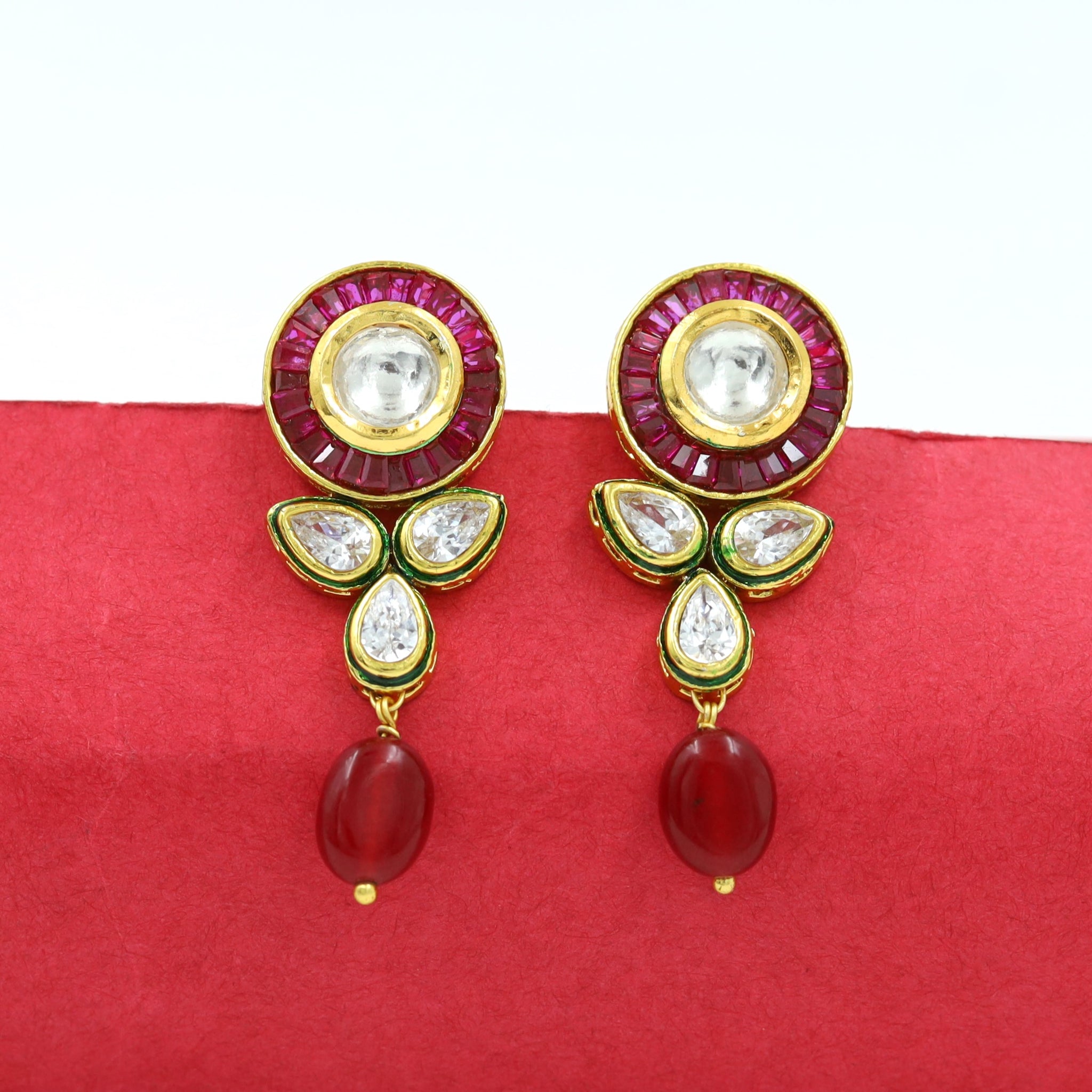 Light Earring Polki Earring 15180-100
