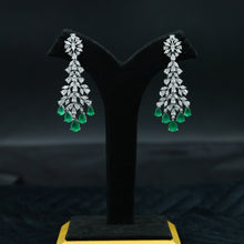Round Neck Zircon/AD Necklace Set 11888-69