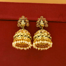 Jhumki Antique Earring 9354-100