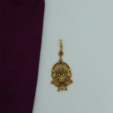 Antique Gold Polish Maang Tikka 3818-28