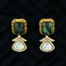 Sabyasachi Inspired Moissanite Kundan Pendant Set 11857-87