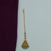 Green Maang Tikka 3040-7105