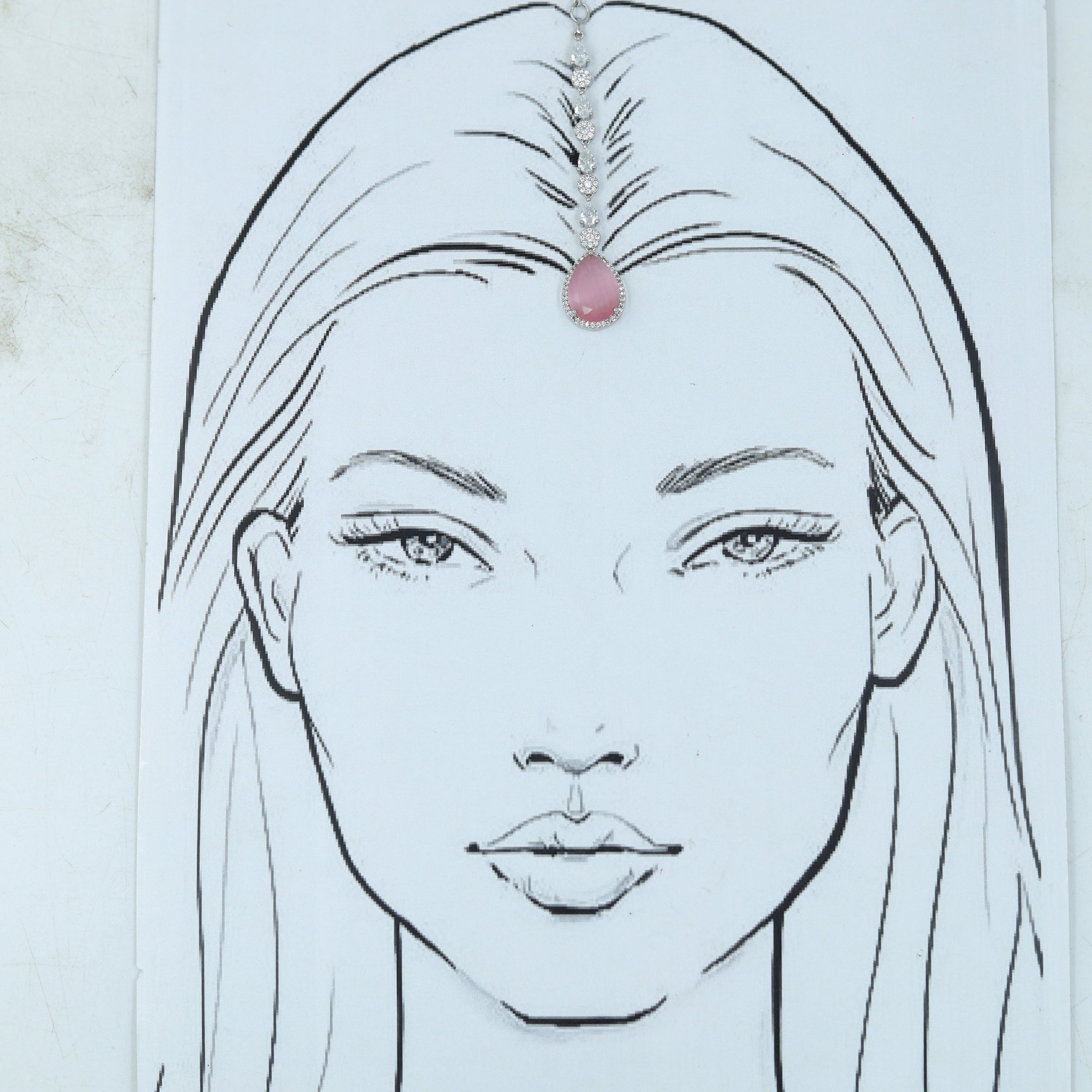 Zircon/AD Maang Tikka 15950-31