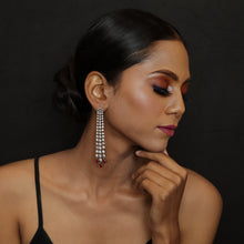 Zircon/AD Long Earring 17778-4960 - Dazzles Jewellery