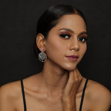 Silver Zircon/AD Earring 15326-2473 - Dazzles Jewellery