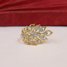 Gold Zircon/AD Ring 1517-5582