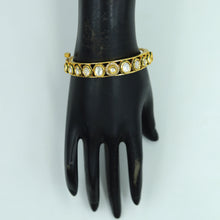 White Kundan Bracelet 7527-0990