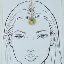 Zircon/AD Maang Tikka 15954-31