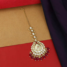 Meenakari Kundan Maang Tikka 12034-69