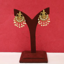 Long Neck Temple Necklace Set 6384-28