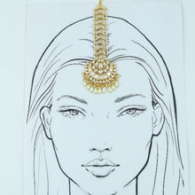 Kundan Maang Tikka 12457-28