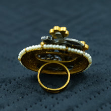 Sabyasachi Inspired Kundan Ring 11881-87