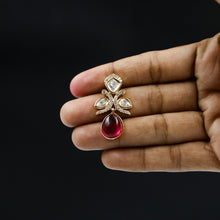 Tops/Studs Kundan Earring 10628-68