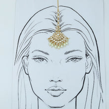 Kundan Maang Tikka 12454-28