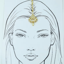 Kundan Maang Tikka 10345-28