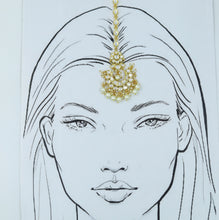 Kundan Maang Tikka 12455-28