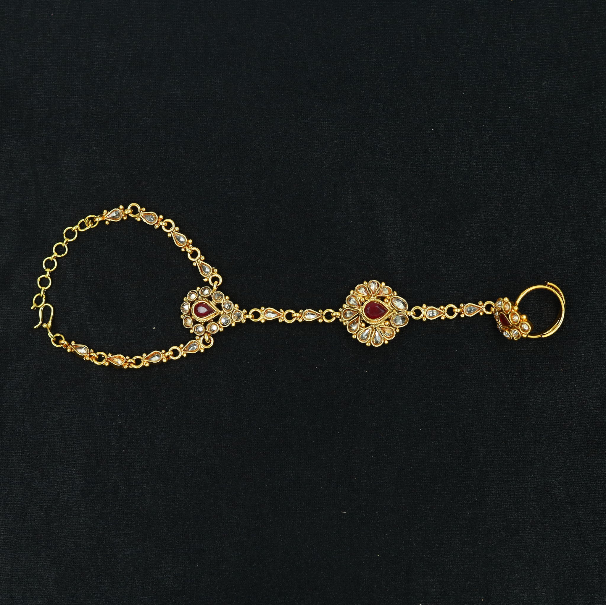 1 Piece Gold Plated Hathphool 13632-100