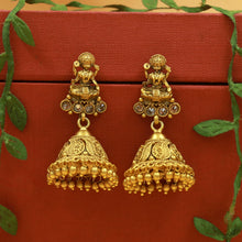 Champagne Temple Necklace Set 7375-0822