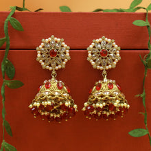 Red Antique Necklace Set